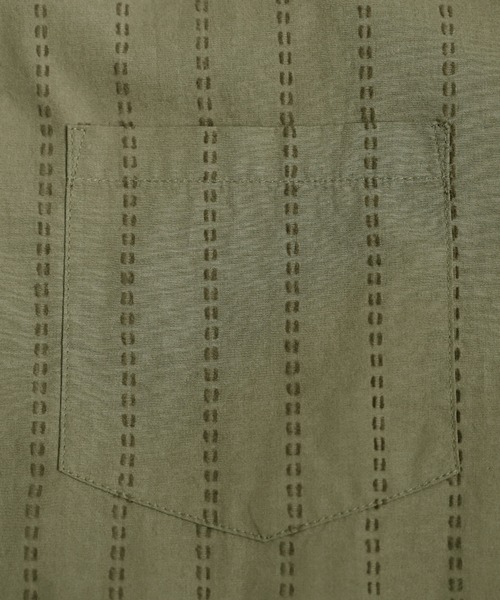 antiqua（アンティカ）の「インド綿ステッチシャツ（シャツ/ブラウス・レディース・カーキ/ブラック・ONESIZE）」の22枚目の写真