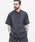MR.OLIVE�i�~�X�^�[�I���[�u�j�́uT/R POWDER CLOTH / SHORT SLEEVE COACH SHIRT�i�V���c/�u���E�X�j�v�b�u���b�N