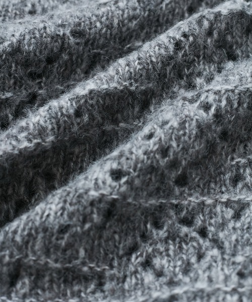 VIS（ビス）の「ミックスカラー深Vネックニット（ニット/セーター・レディース・グレー系その他/ブルー系その他4/ベージュ系その他・FREE）」の5枚目の写真