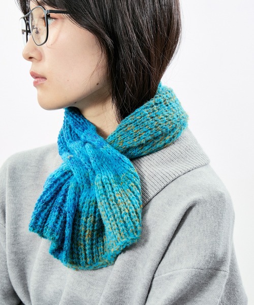 【セール】GRADATION MINI MUFFLER(マフラー)|M TO R(ムウトアール)