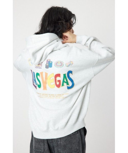 RODEO CROWNS WIDE BOWL(ロデオクラウンズワイドボウル)の「Las Vegas フーディー(パーカー・メンズ・ダークグリーン/ブラック/グレー×ホワイト・MEDIUM/LARGE)」の15枚目の写真