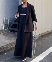 COLONY 2139 | バイカラー切替キャミワンピース(ドレス)