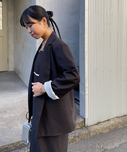 COLONY 2139（コロニートゥーワンスリーナイン）の「バイカラー切替キャミワンピース（ドレス・レディース・ブラック/グレー・SMALL/MEDIUM）」の20枚目の写真