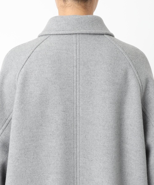 BABYLONE（バビロン）の「ステンカラーロングコート（ステンカラーコート・レディース・ライトグレー/ベージュ・フリー）」の12枚目の写真