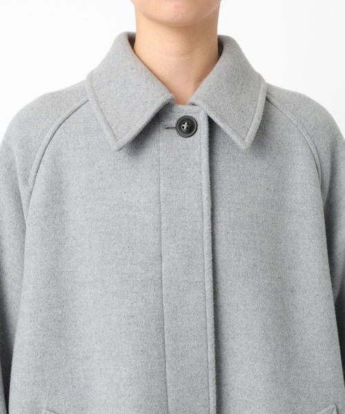 BABYLONE（バビロン）の「ステンカラーロングコート（ステンカラーコート・レディース・ライトグレー/ベージュ・フリー）」の13枚目の写真