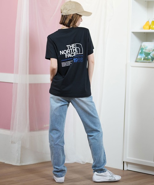 THE NORTH FACE(ザノースフェイス)の「THE NORTH FACE/ザ・ノース・フェイス Tシャツ/カットソー/半袖ティシャツ バックプリント NTW32585(Tシャツ/カットソー・レディース・ブルー/ホワイト/ブラック/オレンジ・XL/L/M/S)」の14枚目の写真