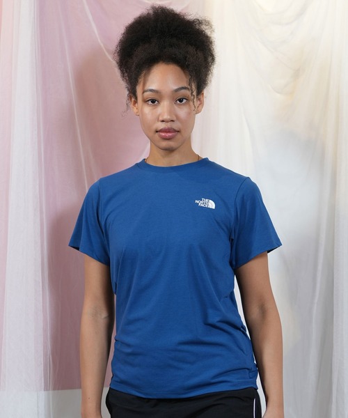 THE NORTH FACE(ザノースフェイス)の「THE NORTH FACE/ザ・ノース・フェイス Tシャツ/カットソー/半袖ティシャツ バックプリント NTW32585(Tシャツ/カットソー・レディース・ブルー/ホワイト/ブラック/オレンジ・XL/L/M/S)」の16枚目の写真