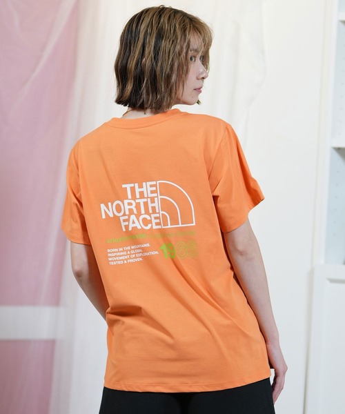 tシャツ THE NORTH FACE/ザ・ノース・フェイス Tシャツ/カットソー/半袖ティシャツ バックプリント NTW32585 レディース THE NORTH FACE tシャツ FACE/ザ・ノース・フェイス Tシャツ