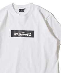 WILD THINGS(ChVOX)́yWILD THINGS/ChVOXzBOX LOGO TEE / {bNXSTVc(TVc/Jbg\[)