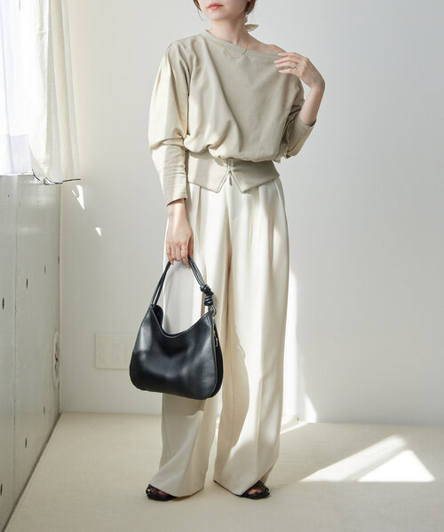 ★極美品★gemeil ダブルノットワンショルダーバッグ PT-210 ダブルノットワンショルダーバッグ(PT-210) | gemeil(ジェムイル