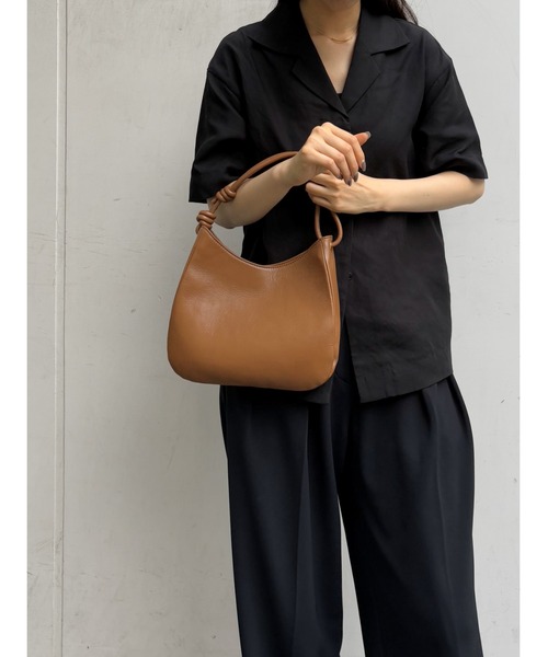 gemeil（ジェムイル）の「ダブルノットワンショルダーバッグ(PT-210)（ショルダーバッグ・レディース・ブラック/グレイッシュベージュ/キャメル/ブルー・FREE）」の10枚目の写真