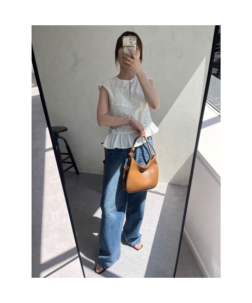 gemeil（ジェムイル）の「ダブルノットワンショルダーバッグ(PT-210)（ショルダーバッグ・レディース・ブラック/グレイッシュベージュ/キャメル/ブルー・FREE）」の15枚目の写真