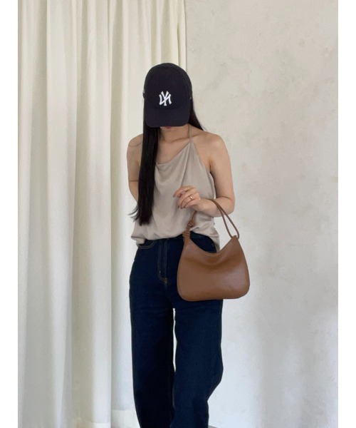 gemeil（ジェムイル）の「ダブルノットワンショルダーバッグ(PT-210)（ショルダーバッグ・レディース・ブラック/グレイッシュベージュ/キャメル/ブルー・FREE）」の19枚目の写真