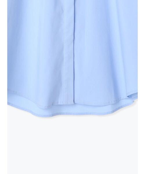 Te chichi（テチチ）の「プリーツフレアカフスロングシャツ（シャツ/ブラウス・レディース・サックスブルー/オフホワイト・F）」の20枚目の写真