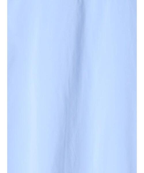 Te chichi（テチチ）の「プリーツフレアカフスロングシャツ（シャツ/ブラウス・レディース・サックスブルー/オフホワイト・F）」の22枚目の写真