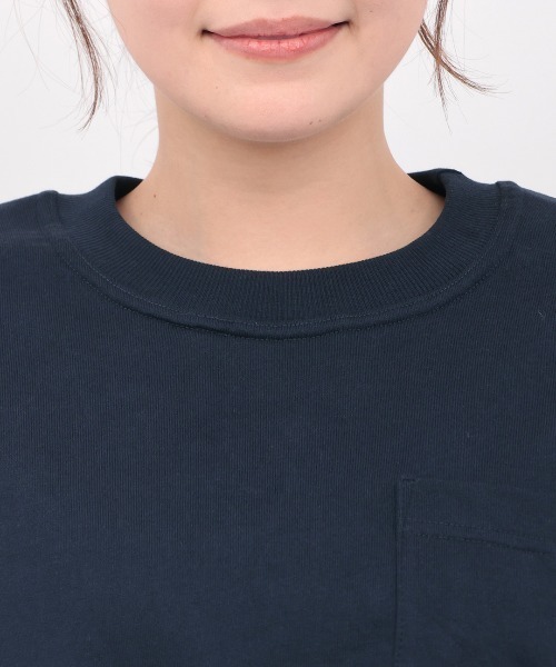 チチカカ(チチカカ)の「Rico エコフレンドリーダイ パインモンステラブロックプリントプルオーバー(Tシャツ/カットソー・レディース・ネイビー/オフホワイト・FREE)」の13枚目の写真