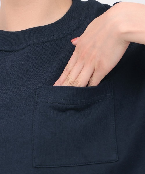 チチカカ(チチカカ)の「Rico エコフレンドリーダイ パインモンステラブロックプリントプルオーバー(Tシャツ/カットソー・レディース・ネイビー/オフホワイト・FREE)」の14枚目の写真
