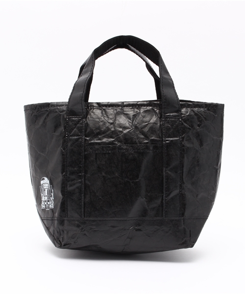 ポーター スターウォーズ ハンドバッグ ミニトートバッグ 黒 総柄 ナイロン スターウォーズ ミニトートBAG R2-D2（ポーチ）｜VENCEEXCHANGE