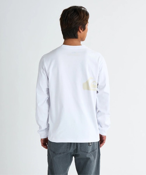 MW LOGO LT /クイックシルバーバックロゴプリント長袖ロンT（Tシャツ/カットソー）｜Quiksilver（クイックシルバー） 5,940円