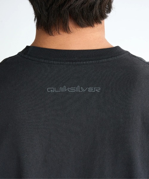 Quiksilver(クイックシルバー)の「MW LOGO LT /クイックシルバーバックロゴプリント長袖ロンT(Tシャツ/カットソー・メンズ・ホワイト/ブラック・MEDIUM/LARGE/X-LARGE/SMALL)」の6枚目の写真