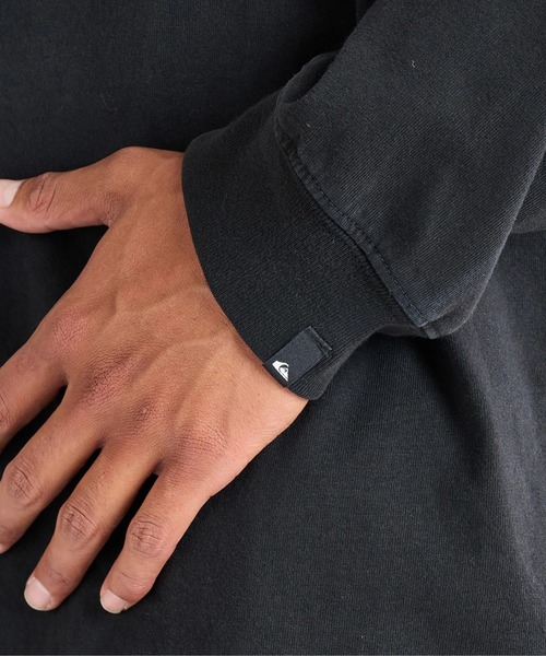 Quiksilver(クイックシルバー)の「MW LOGO LT /クイックシルバーバックロゴプリント長袖ロンT(Tシャツ/カットソー・メンズ・ホワイト/ブラック・MEDIUM/LARGE/X-LARGE/SMALL)」の8枚目の写真