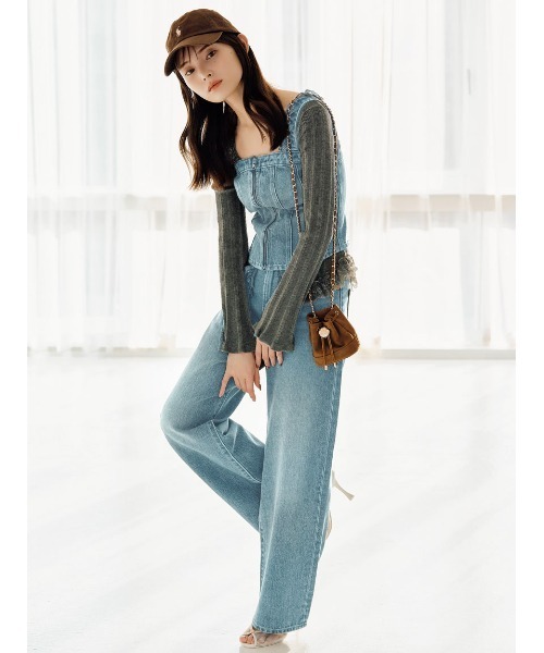 セール】【SNIDEL/Levi's】SCLUPTED BUSTIER（シャツ/ブラウス