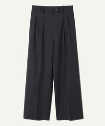【leinwande】Straight Wool Trousers