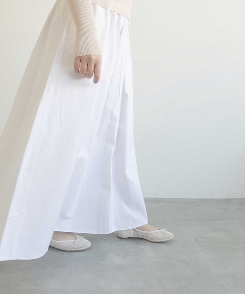 Daniella&GEMMA(ダニエラアンドジェマ)の「甲浅メッシュラウンドバレエシューズ(バレエシューズ・レディース・ホワイト/ブラック・36/37/38/39)」の15枚目の写真