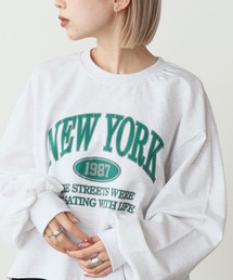 ROOPTOKYO | NEW YORK Logo Print Sweatshirt / NEW YORKロゴプリント スウェット(スウェット)