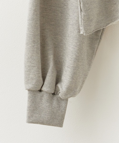 ROOPTOKYO(ループトウキョウ)の「NEW YORK Logo Print Sweatshirt / NEW YORKロゴプリント スウェット(スウェット・レディース・グレー/ライトグレー/イエロー・FREE)」の8枚目の写真