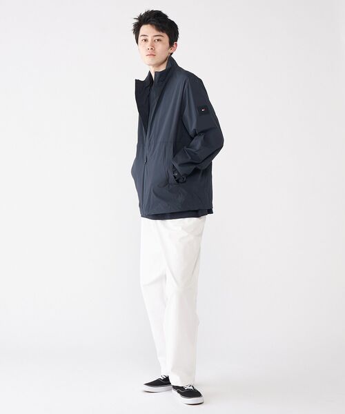 TOMMY HILFIGER(トミーヒルフィガー)の「ナイロンブルゾン(ブルゾン・メンズ・ネイビー/ブラック・LARGE/MEDIUM/SMALL/X-LARGE)」の8枚目の写真