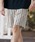 CAMBIO�i�J���r�I�j�́ump13261-Linen Stripe Short Pants �V���[�g�p���c�i���̑��p���c�j�v�b�z���C�g