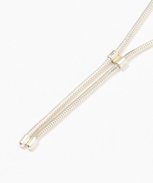 TOMORROWLAND （トゥモローランド）の「MUSSELS AND MUSCLES LISSOM SNAKE ネックレス（ネックレス・レディース・シルバー・FREE）」の3枚目の写真