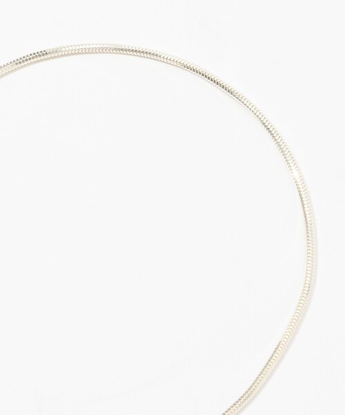 TOMORROWLAND （トゥモローランド）の「MUSSELS AND MUSCLES LISSOM SNAKE ネックレス（ネックレス・レディース・シルバー・FREE）」の4枚目の写真