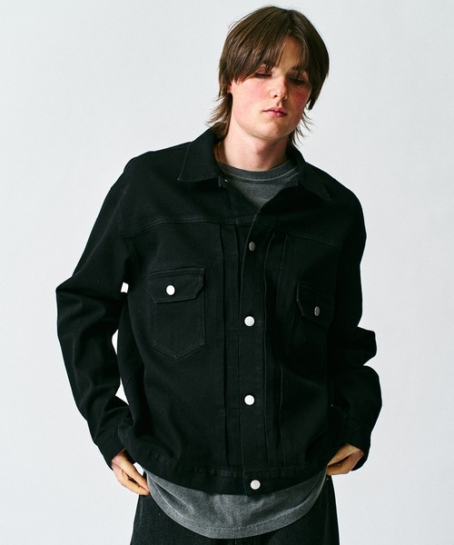 ZOZO限定】デニムオーバージャケット（デニムジャケット）｜417