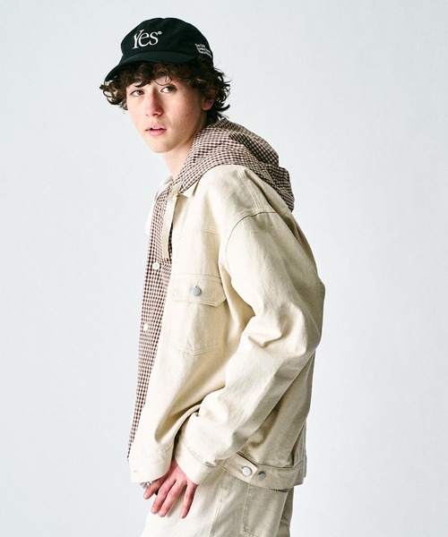 417 EDIFICE（フォーワンセブンエディフィス）の「【ZOZO限定】デニムオーバージャケット（デニムジャケット・メンズ・キナリ/ネイビー/ブラック/ワンウォッシュ・XL/L/M/S）」の17枚目の写真