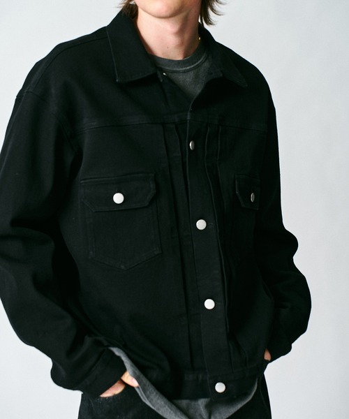 ZOZO限定】デニムオーバージャケット（デニムジャケット）｜417