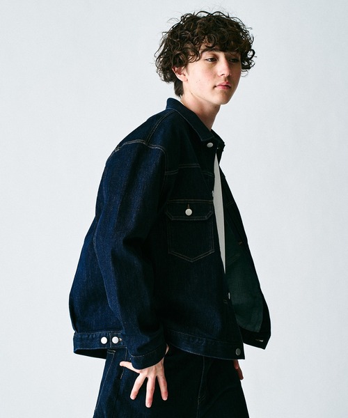 ZOZO限定】デニムオーバージャケット（デニムジャケット）｜417