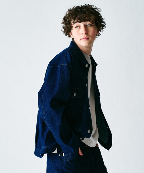 ZOZO限定】デニムオーバージャケット（デニムジャケット）｜417