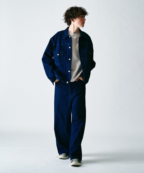 ZOZO限定】デニムオーバージャケット（デニムジャケット）｜417