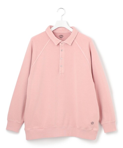 J.PRESS YORK STREET(ジェイプレスヨークストリート)の「【UNISEX】ラガータイプラグラン 裏毛トレーナー(ポロシャツ・メンズ・ピンク系/ホワイト系/ライトグレー系/ネイビー系/イエロー系・LARGE/MEDIUM/SMALL)」の13枚目の写真