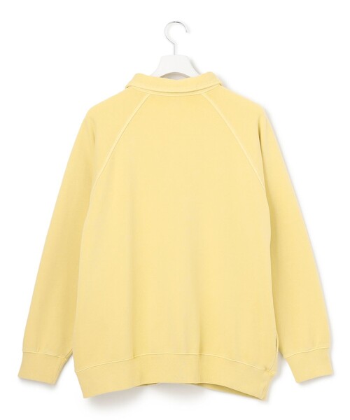 J.PRESS YORK STREET(ジェイプレスヨークストリート)の「【UNISEX】ラガータイプラグラン 裏毛トレーナー(ポロシャツ・メンズ・ピンク系/ホワイト系/ライトグレー系/ネイビー系/イエロー系・LARGE/MEDIUM/SMALL)」の22枚目の写真