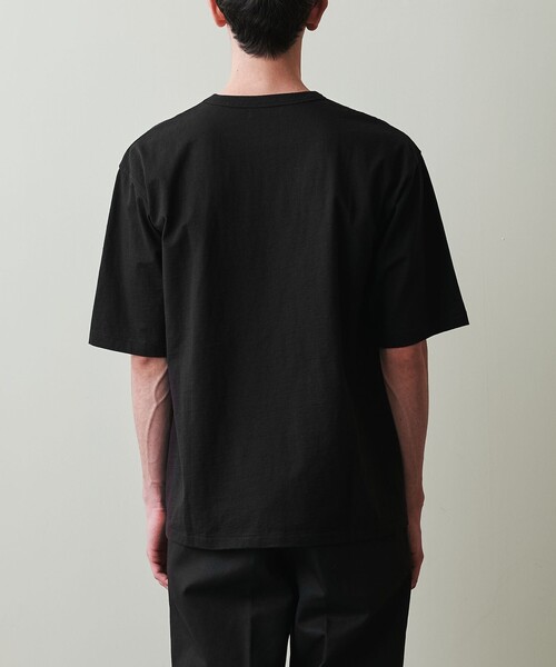 Steven Alan(スティーブンアラン)の「<Steven Alan> コットン ネップ クルーネック Tシャツ NARROW(Tシャツ/カットソー・メンズ・ネイビー/ブラック・XL/L/M/S)」の13枚目の写真