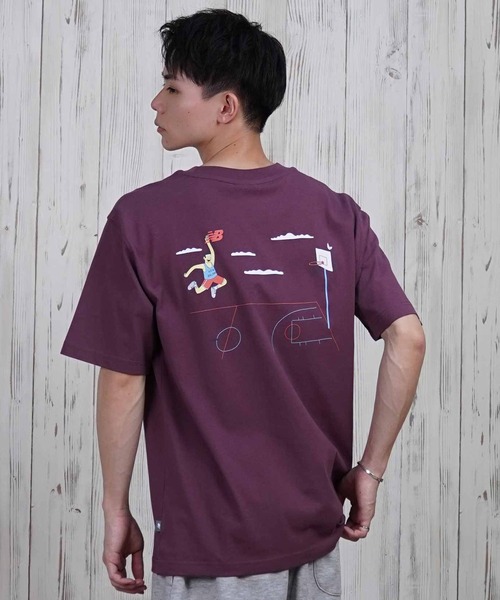 ★【NEW BALANCE】 ユニセックス UNI 半袖Tシャツ★ セール】new balance/ニューバランス 半袖Tシャツ/半袖Tee