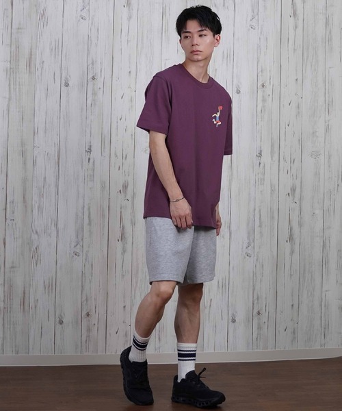 NEW BALANCE（ニューバランス）の「new balance/ニューバランス 半袖Tシャツ/半袖Tee バックプリント ユニセックス MT51934（Tシャツ/カットソー・メンズ・プラム/オフホワイト・M/L/XL）」の14枚目の写真