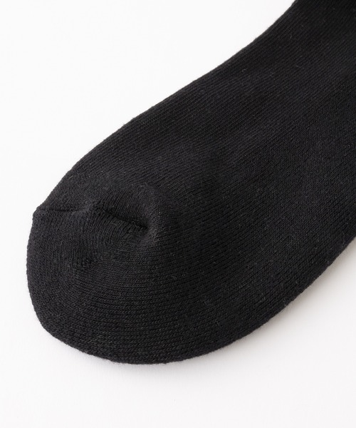 X-girl（エックスガール）の「FLYING STARS LOGO RIB SOCKS（ソックス/靴下・レディース・ホワイト/ブラック/オリーブ・ONE SIZE）」の8枚目の写真