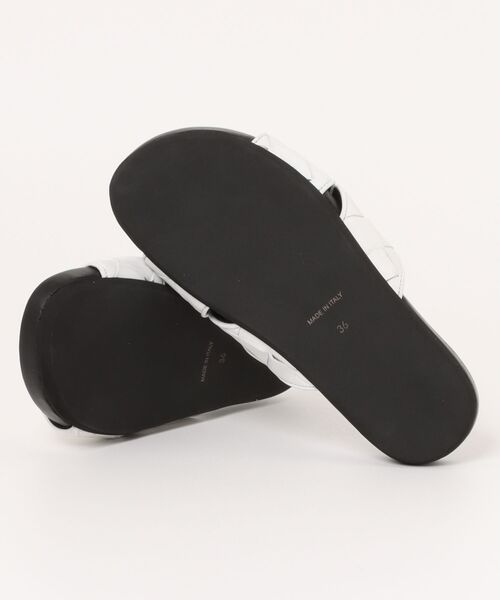 inter-chaussures（インターショシュール）の「【INTER-CHAUSSURES】イントレチャートクロスベルトサンダル(I52102)（サンダル・レディース・ホワイト/ゴールド/シルバー/ブラック・37/38/36/39/35）」の9枚目の写真