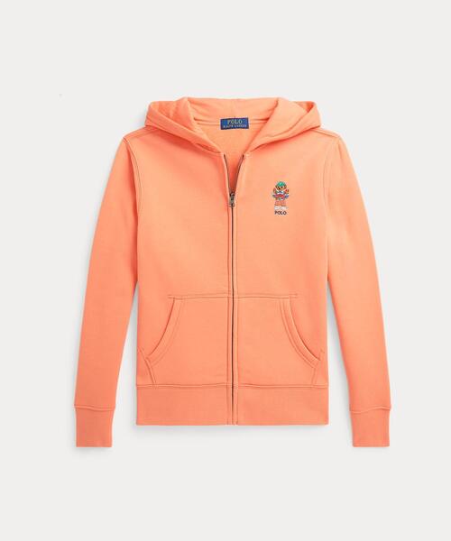 Polo ベア フリース フルジップ フーディ