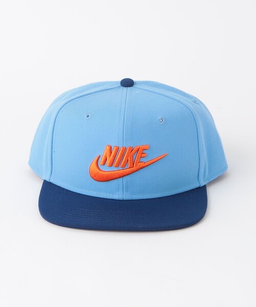NIKE(ナイキ)の「<NIKE>Dri-FIT プロ キャップ / CAP / キッズ(キャップ・キッズ・ブラック/コバルトブルー・FREE)」の3枚目の写真