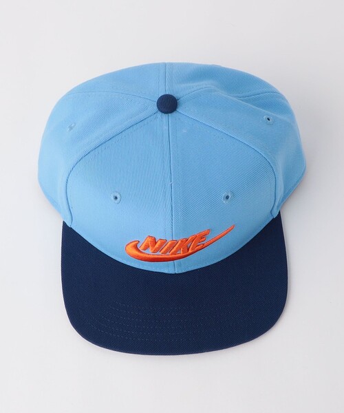 NIKE(ナイキ)の「<NIKE>Dri-FIT プロ キャップ / CAP / キッズ(キャップ・キッズ・ブラック/コバルトブルー・FREE)」の6枚目の写真